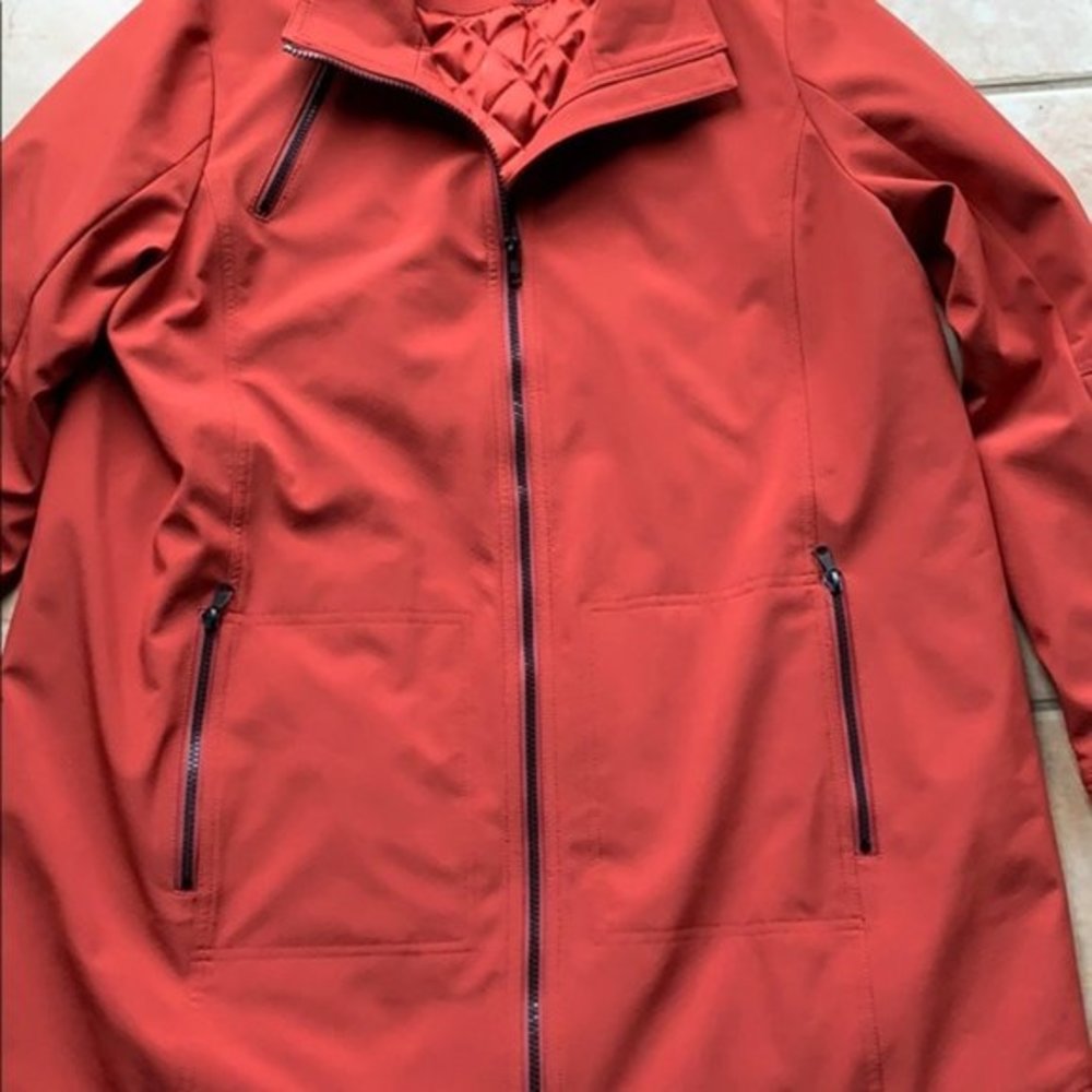 Nwot Pendleton Orange Weatherproof Lined Hiking J… - image 5